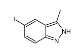 5-碘-3-甲基-1H-吲唑结构式