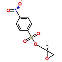 (R)-Glycidyl-4-nitrobenzenesulfonate结构式