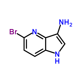 3-Amino-5-bromo-4-azaindole Structure