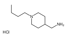 (1-butylpiperidin-4-yl)methanamine,hydrochloride结构式