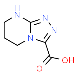 5H,6H,7H,8H-[1,2,4]Triazolo[4,3-a]pyrimidine-3-carboxylic acid Structure