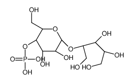 2-O-glucopyranosylribitol-4'-phosphate Structure
