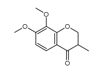 7,8-dimethoxy-3-methylchromanone Structure
