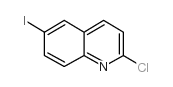2-氯-6-碘喹啉结构式