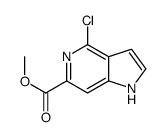 methyl 4-chloro-1H-pyrrolo[3,2-c]pyridine-6-carboxylate picture