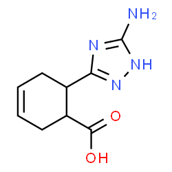 6-(5-Amino-1H-1,2,4-triazol-3-yl)-cyclohex-3-ene-1-carboxylic acid Structure