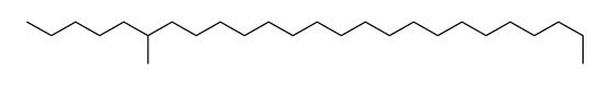6-methylpentacosane Structure