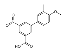 3-(4-methoxy-3-methylphenyl)-5-nitrobenzoic acid结构式