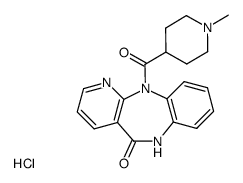 Nuvenzepine*HCl Structure