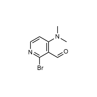 2-Bromo-4-(dimethylamino)nicotinaldehyde Structure