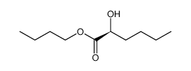 (S)-(-)-butyl 2-hydroxycaproate结构式