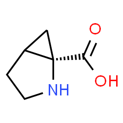(1R)-2-Azabicyclo[3.1.0]hexane-1-carboxylic acid结构式