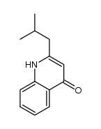 2-isobutylquinolin-4(1H)-one结构式