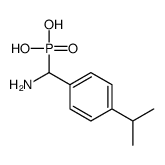 [amino-(4-propan-2-ylphenyl)methyl]phosphonic acid Structure