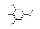 2-iodo-4-methoxyresorcinol结构式