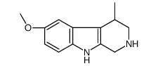 6-methoxy-4-methyl-2,3,4,9-tetrahydro-1H-pyrido[3,4-b]indole Structure