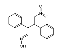 2,3-Diphenyl-4-nitrobutanal Oxime结构式