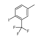1-iodo-4-methyl-2-(trifluoromethyl)benzene结构式