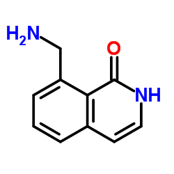 8-(aminomethyl)isoquinolin-1(2H)-one结构式