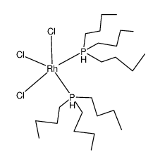 trichlorobis(tri-n-butylphosphine)结构式