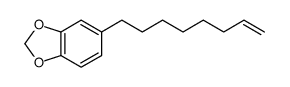 5-oct-7-enyl-1,3-benzodioxole结构式