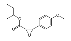 butan-2-yl 3-(4-methoxyphenyl)oxirane-2-carboxylate Structure