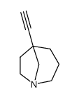 1-Azabicyclo[3.2.1]octane, 5-ethynyl- (9CI)结构式