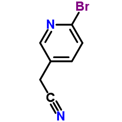 (6-溴-吡啶-3-基)-乙腈结构式