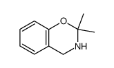 2,2-dimethyl-3,4-dihydro-2H-benzo[e][1,3]oxazine Structure