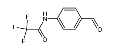 4-(trifluoroacetamido)benzaldehyde结构式