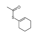 S-(cyclohexen-1-yl) ethanethioate结构式