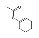 S-(cyclohexen-1-yl) ethanethioate Structure