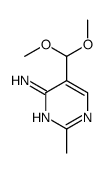 5-(dimethoxymethyl)-2-methylpyrimidin-4-amine Structure