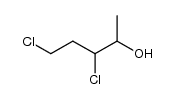 (2RS,3SR)-3,5-dichloro-pentan-2-ol Structure