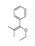 1-(1-Ethoxy-2-methyl-1-propenyl)benzene Structure