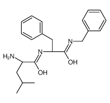 (2S)-2-amino-N-[(2S)-1-(benzylamino)-1-oxo-3-phenylpropan-2-yl]-4-methylpentanamide Structure