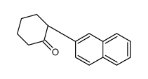 (2S)-2-naphthalen-2-ylcyclohexan-1-one结构式
