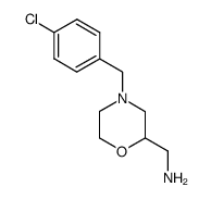 C-[4-(4-CHLORO-BENZYL)-MORPHOLIN-2-YL]-METHYLAMINE DIHYDROCHLORIDE structure