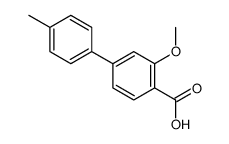 2-methoxy-4-(4-methylphenyl)benzoic acid Structure