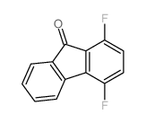 1,4-difluorofluoren-9-one structure