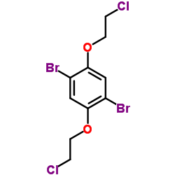 1,4-Bis(2-chloroethoxy)-2,5-dibromobenzene picture