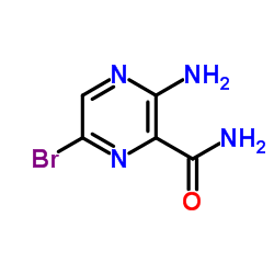3-氨基-6-溴吡嗪-2-甲酰胺图片
