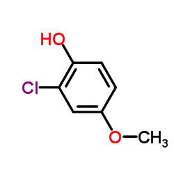 2-Chloro-4-methoxyphenol structure