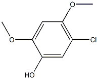 5-Chloro-2,4-dimethoxyphenol structure