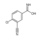 4-chloro-3-cyanobenzamide Structure