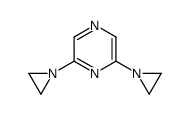 2,6-bis(aziridin-1-yl)pyrazine结构式