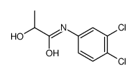 N-(3,4-dichlorophenyl)-2-hydroxypropanamide结构式