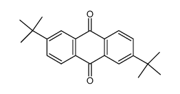 2,6-di-tert-butylanthracene-9,10(4aH,9aH)-dione Structure