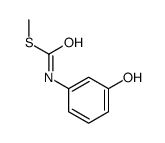 S-methyl N-(3-hydroxyphenyl)carbamothioate Structure