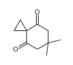 6,6-dimethylspiro[2.5]octane-4,8-dione结构式